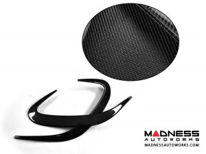 Mercedes-Benz S-Class AMG Coupe Rear Bumper Fins - Carbon Fiber Mercedes-Benz S-Class AMG Coupe Rear Bumper Fins - Carbon Fiber